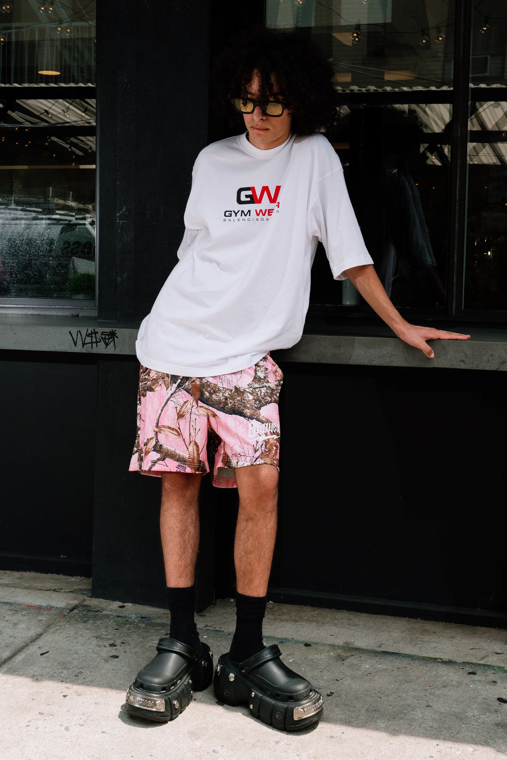 Bravest Studios Pink Realtree Mesh Shorts in Pink